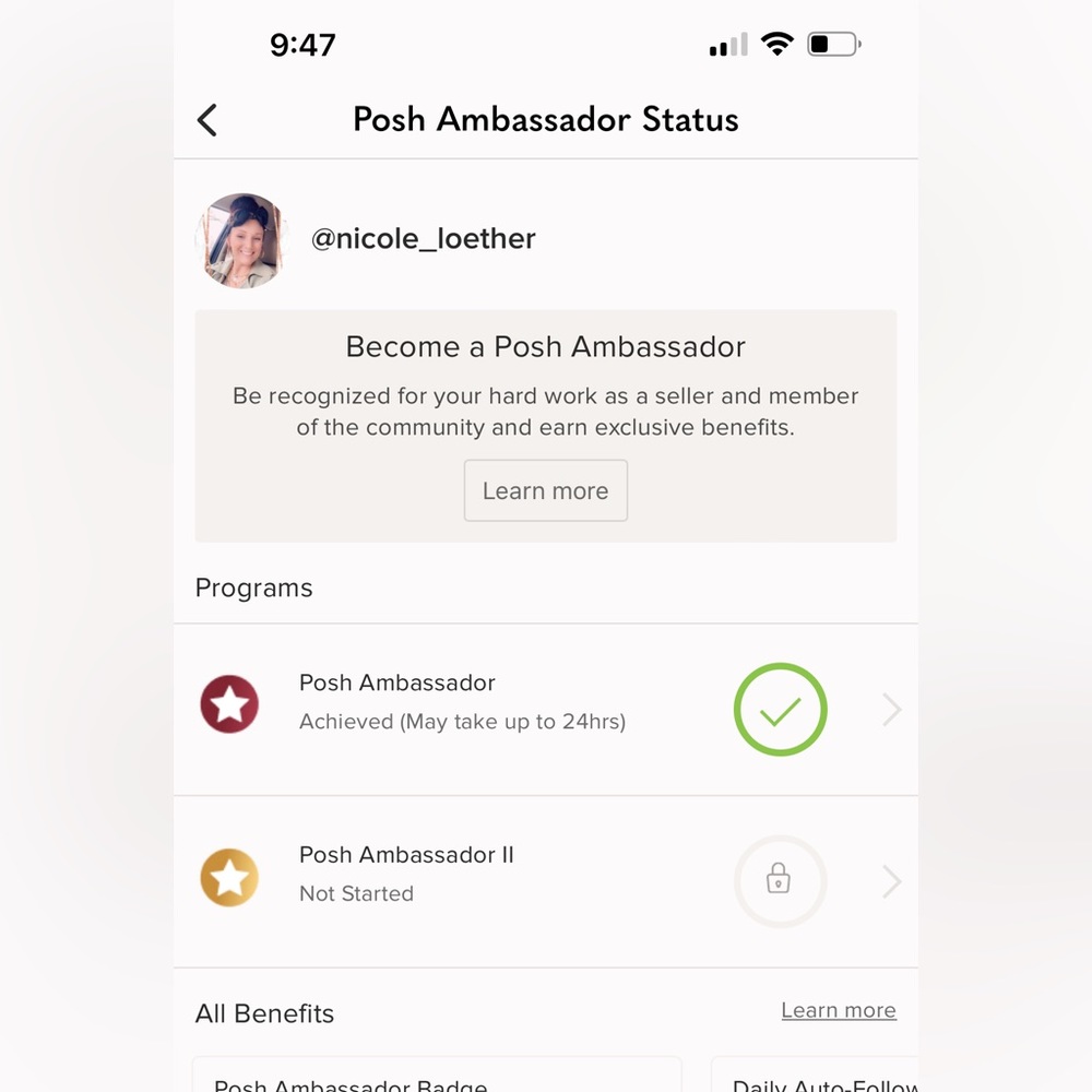 POSH AMBASSADOR!!!
